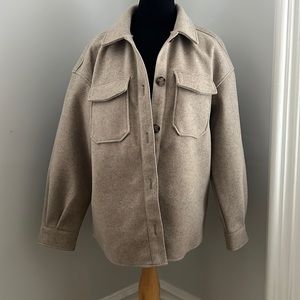 Avec Les Filles Shirt Jacket.